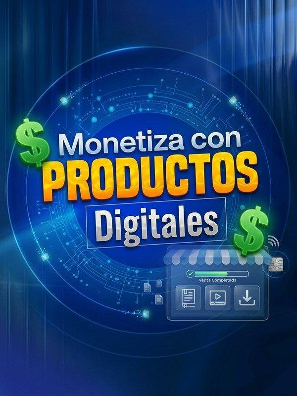 Monetiza con productos digitales